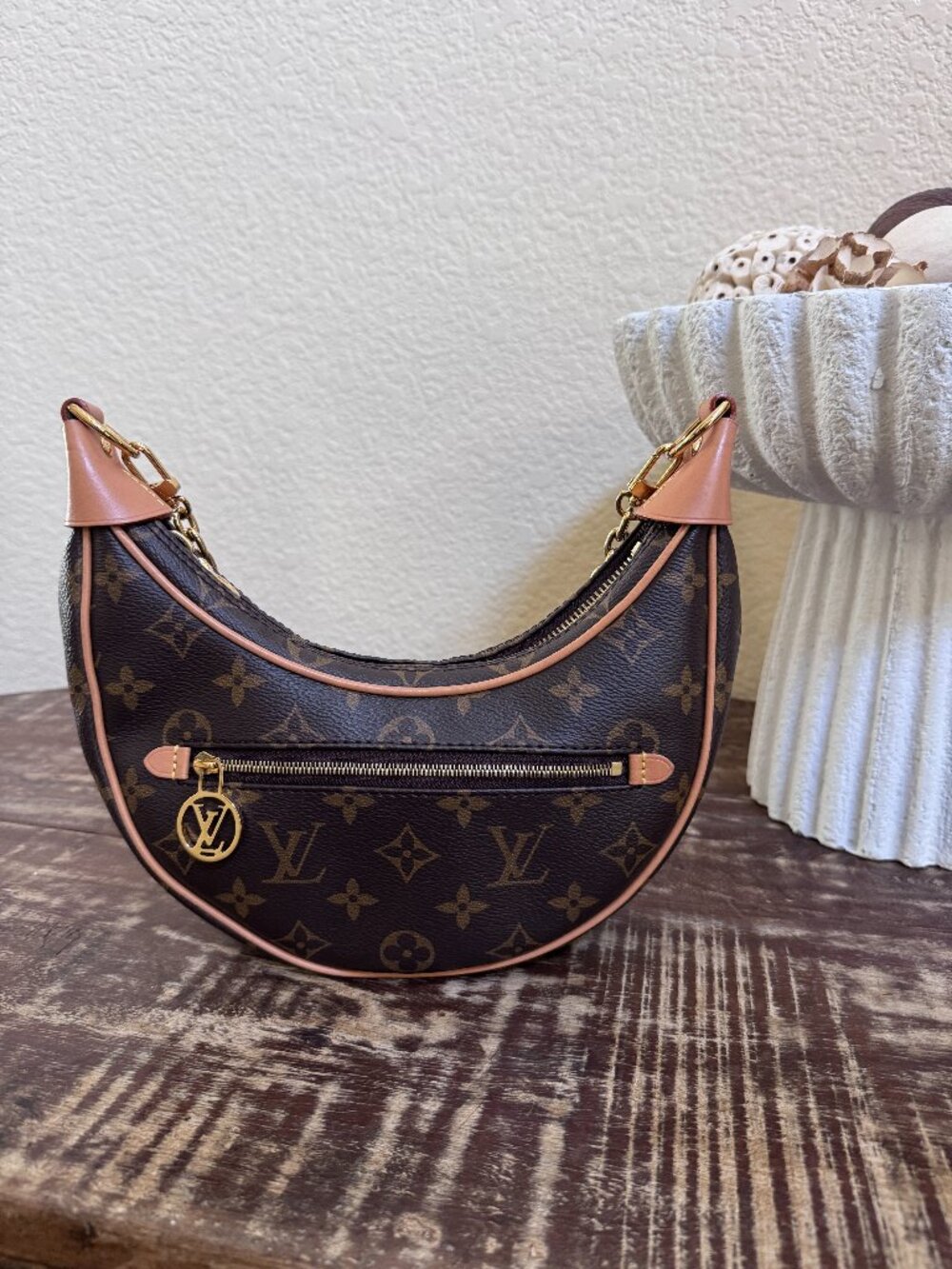 Louis Vuitton Monogram Crescent Shoulder Bag + COA